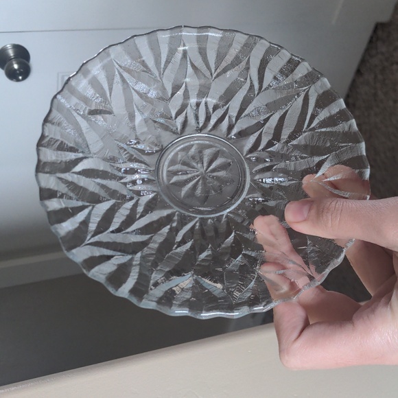 Vintage Mikasa crystal plates - Picture 7 of 11